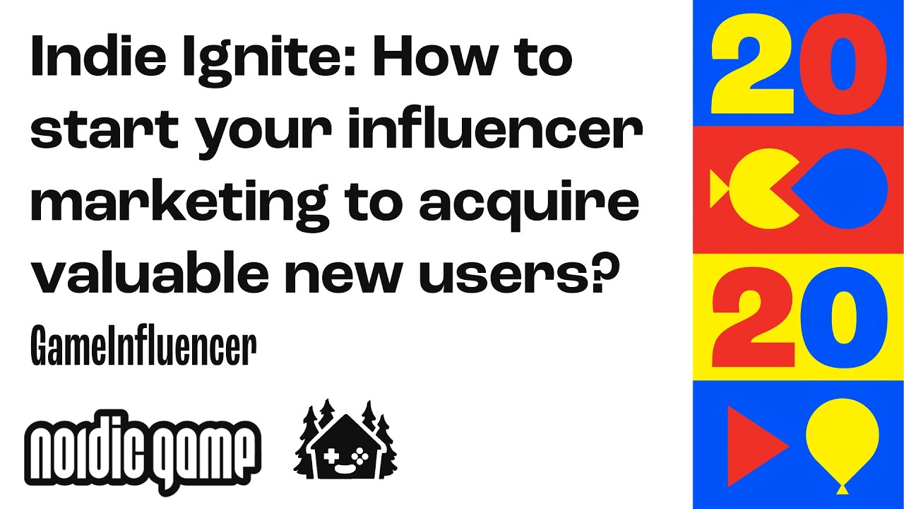 How to start influencer marketing - GameInfluencer | Nordic Game Conference 2024