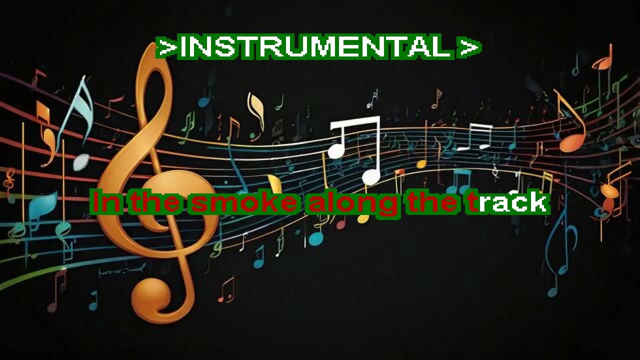 Dixie Aces - Smoke Along The Track - Karaoke