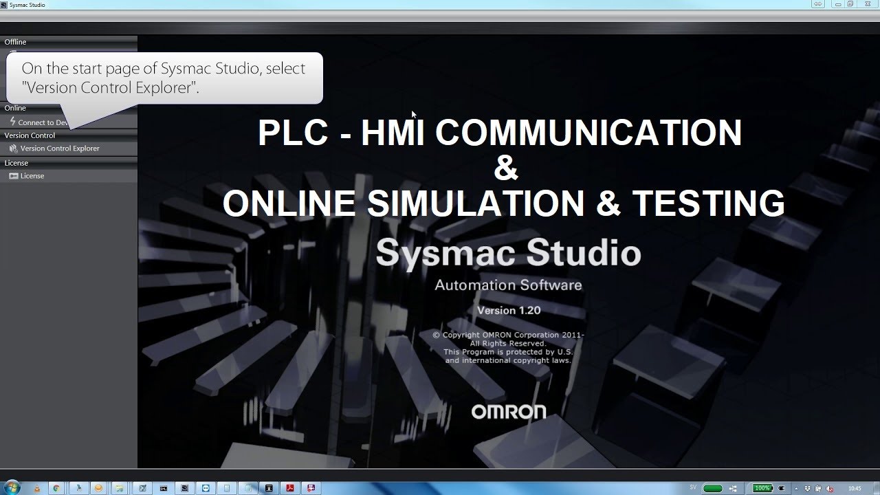 OMRON Sysmac Studio|OMRON PLC HMI Communication|OMRON PLC Hardware Communication