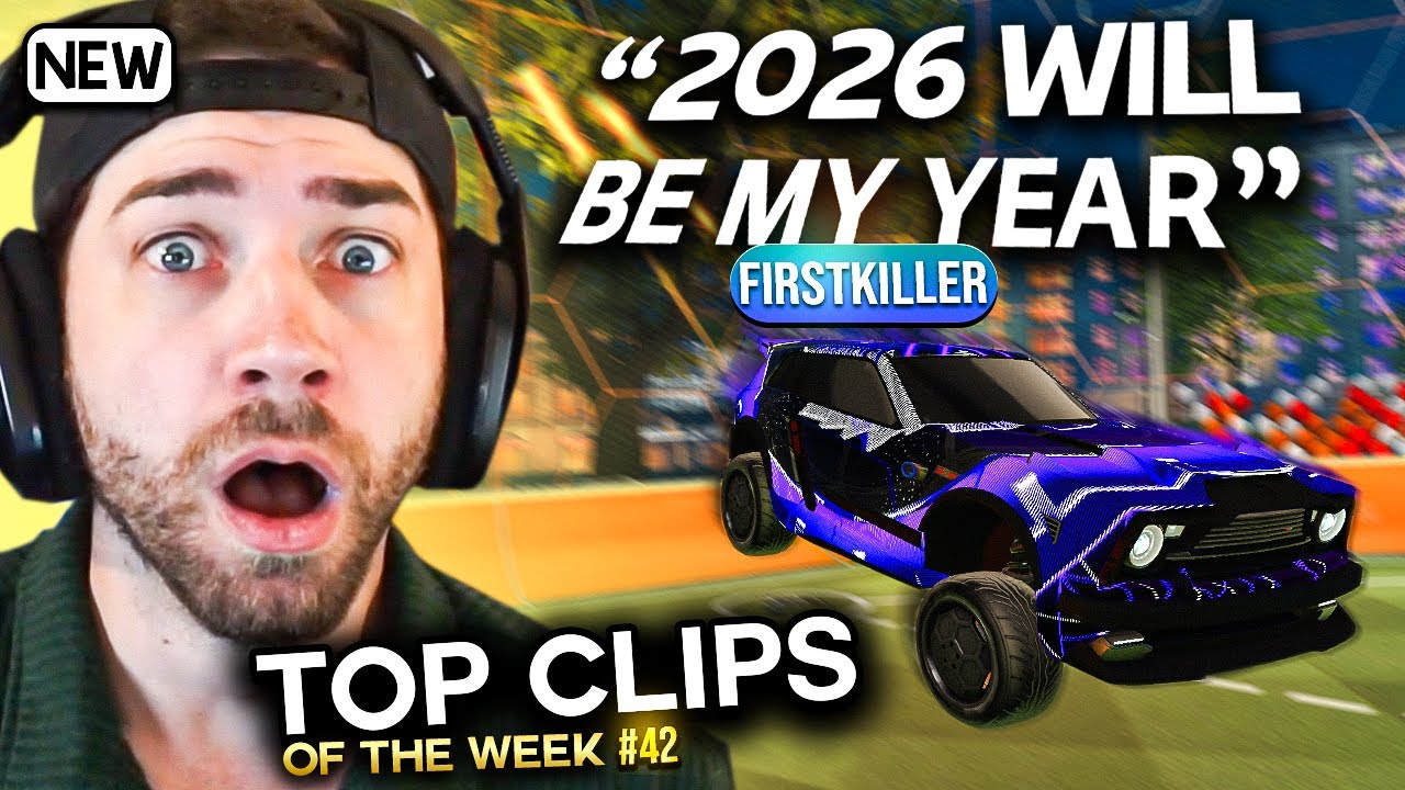 Реакция на самые просматриваемые клипы недели на Twitch по Rocket Leagues! #42