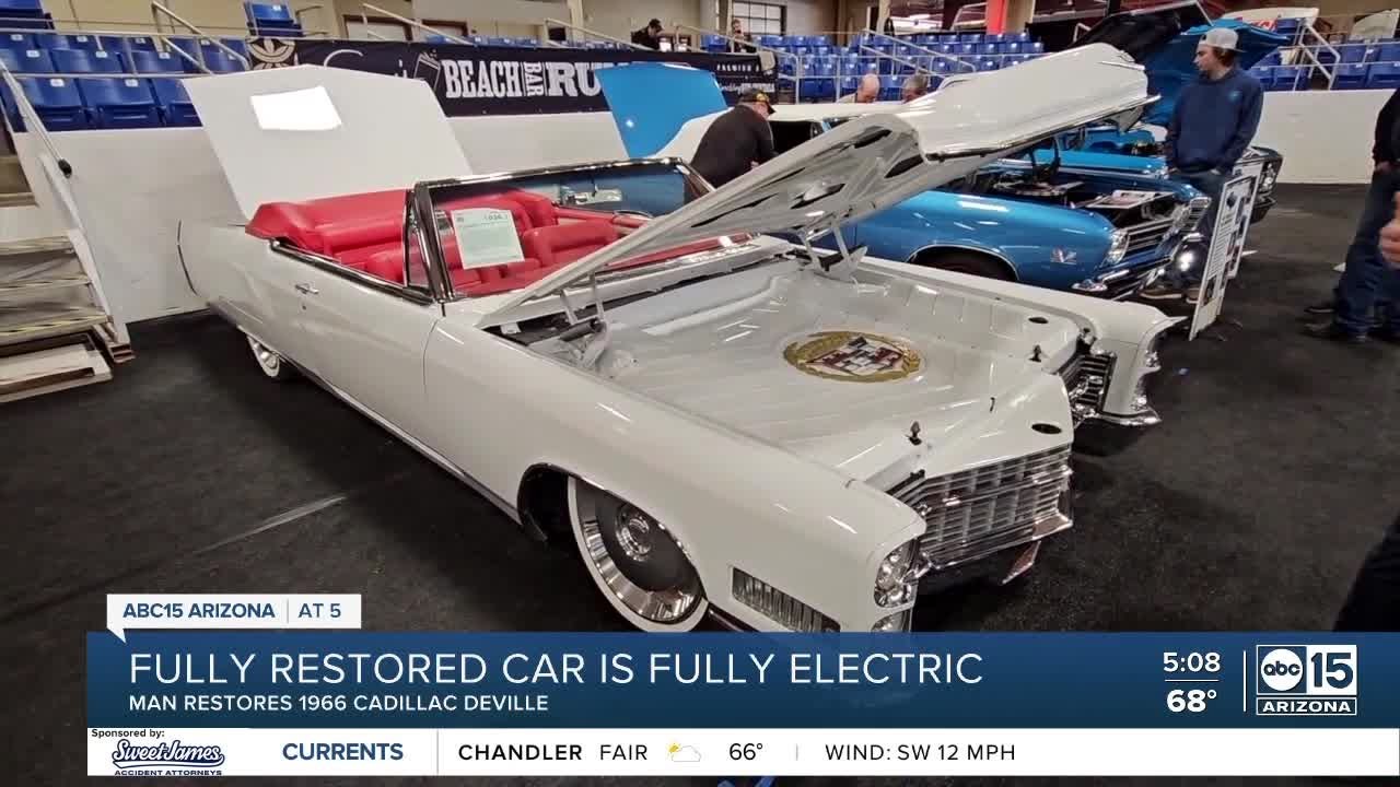 1966 Cadillac Coupe 'dEVille' Electro-Mod being auctioned off at Barrett-Jackson