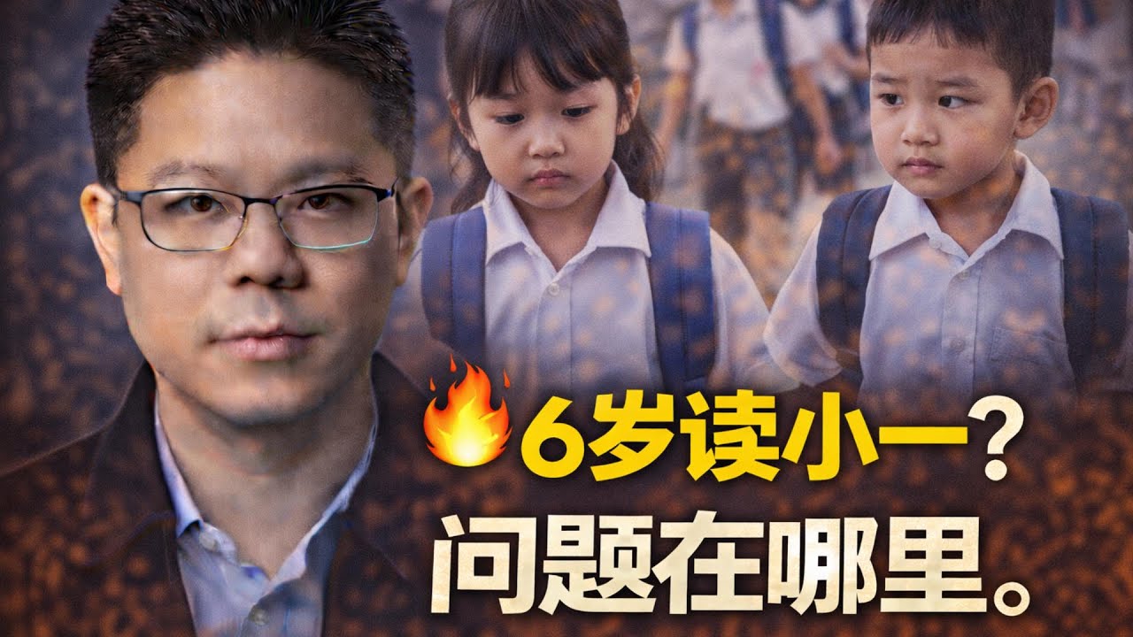 📰6岁上一年级？不是早一年读书的问题｜是国家把孩子当实验品 | 点亮人生  01212026 #马来西亚 #教育 #小学生