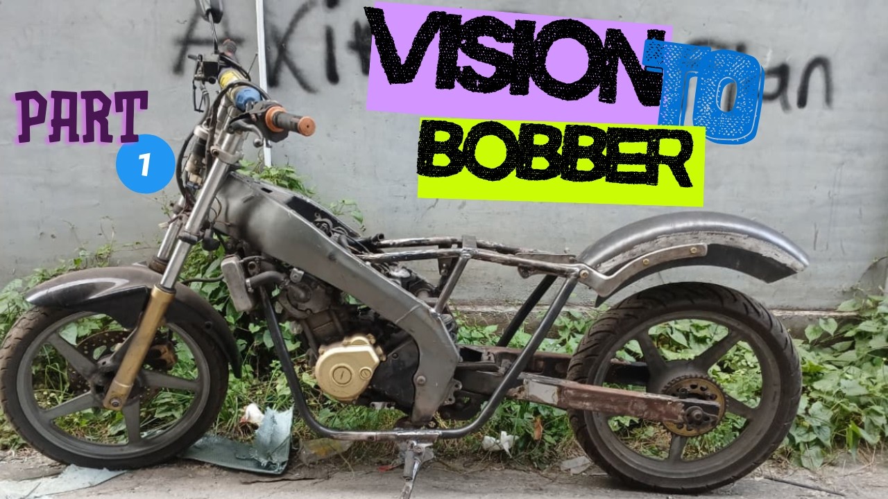 Custom Yamaha Vision Bobber Project PART 1