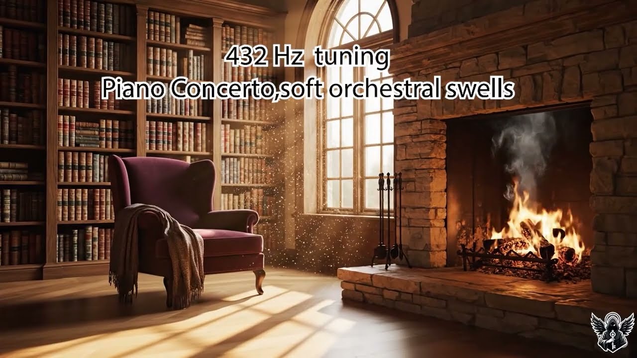 432 Hz Piyano Konçertosu: Kitap Okurken Dinlenecek Huzurlu Melodiler 📚