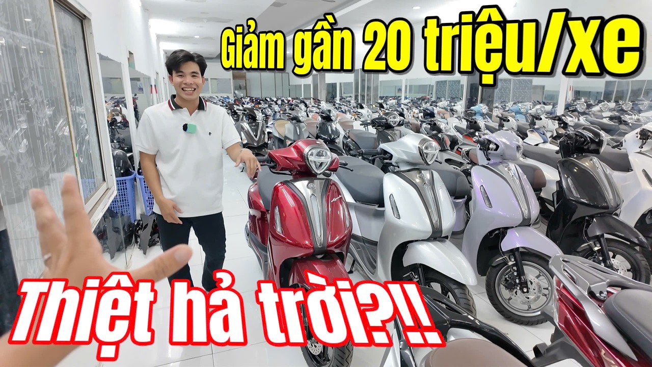 Chấn động!! Giá xe mới đầu năm rớt hơn cả lá rụng mùa thu!!...Chiêu trò mới hay vì điều gì?