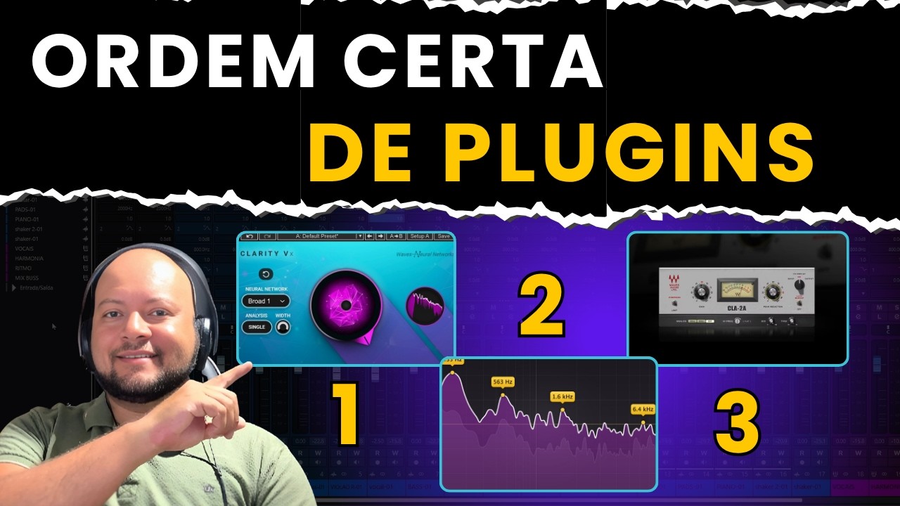 A Ordem Certa dos Plugins para Vocais: Segredos para uma Mixagem Profissional