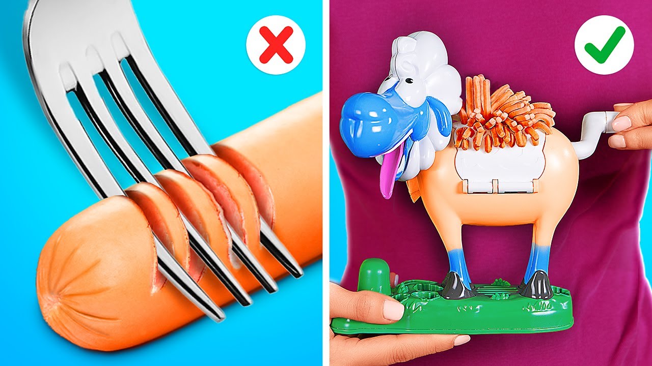 🥰 RETO DE DISPOSITIVOS VS. TRUCOS || Trucos de comida imprescindibles de la abuela por 123 GO!