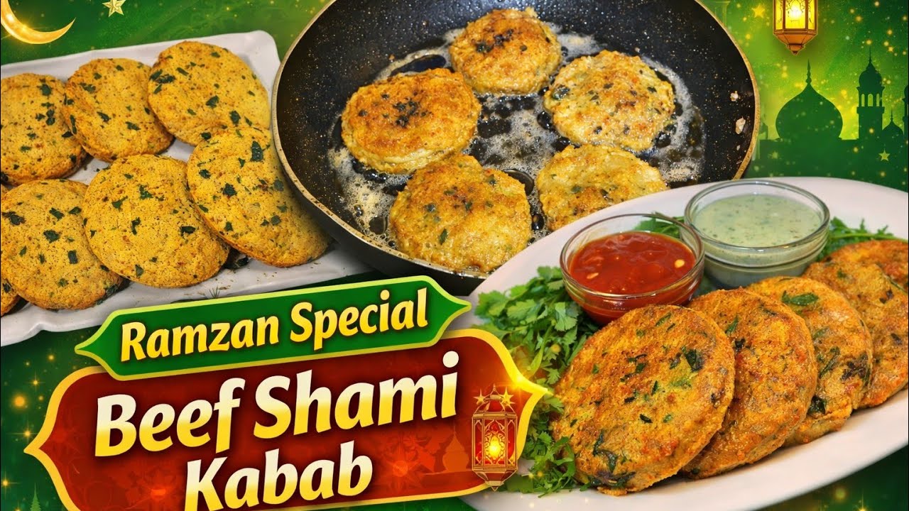 Beef Shami Kabab Make & Freeze Recipe | How to make Perfect Shami Kabab | Kabab Banane Ka Tarika |