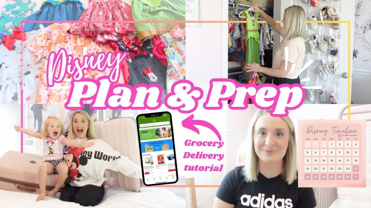 PLAN & PREP for Disney World | Resort, Itinerary, Transportation + Grocery Delivery Tutorial