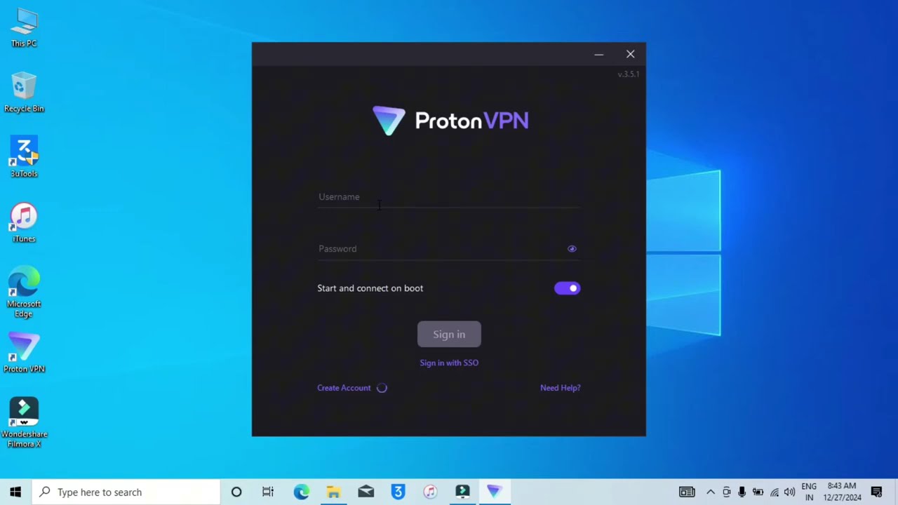 HOW TO INSTALL PROTON VPN ON YOUR COMPUTER USING WINDOWS 10