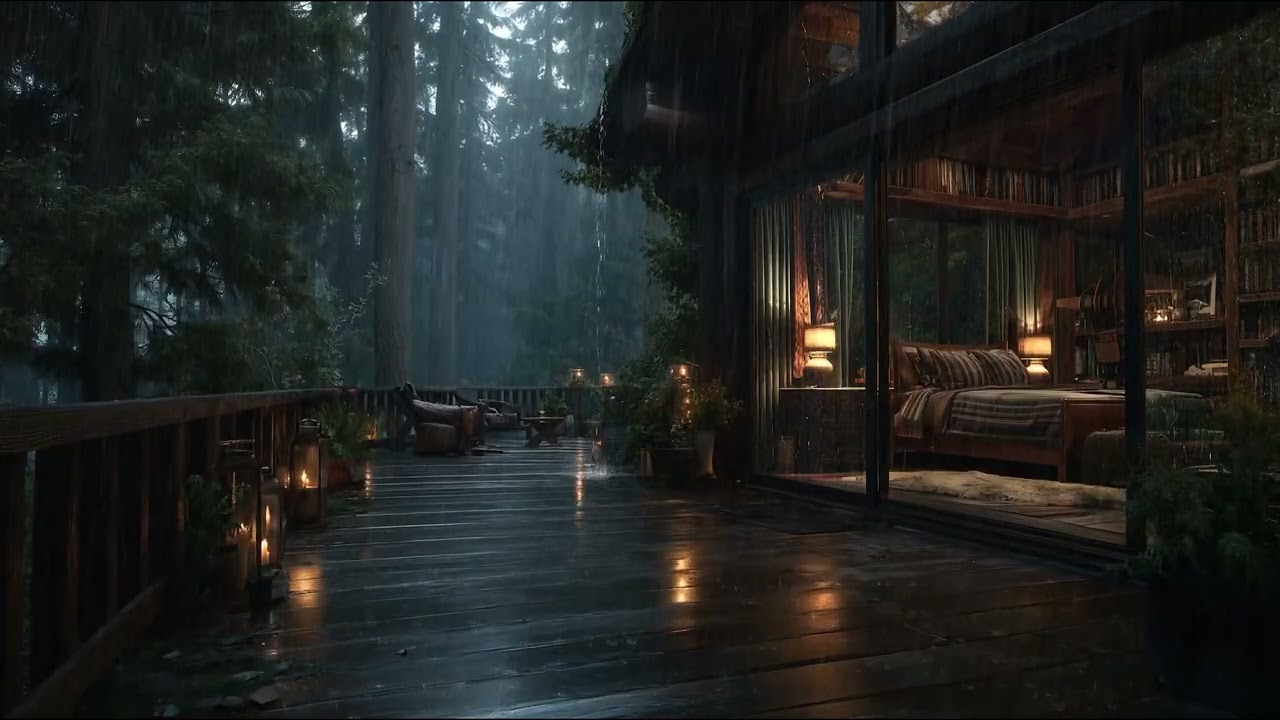 Gentle Rainfall in the Woods | Peaceful Sounds for Better Sleep