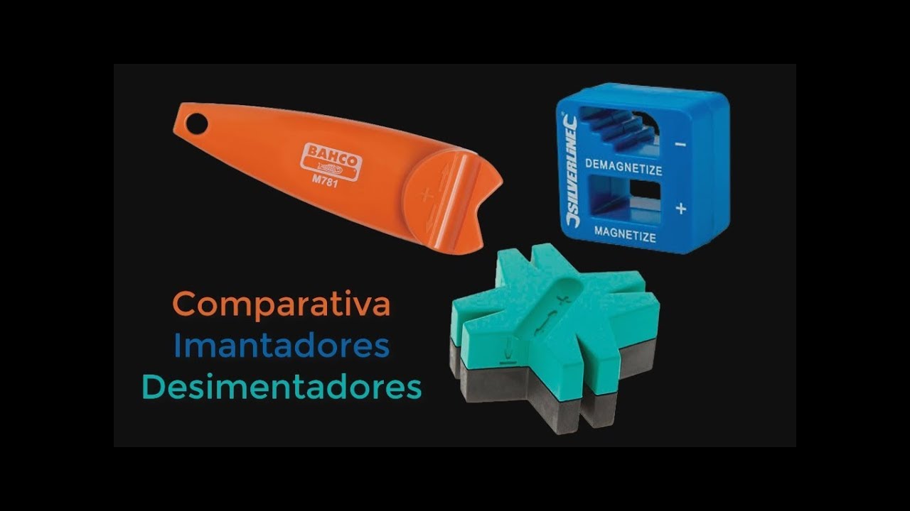 Review imantadores Wera Bahco Silverline | Español |  Magnetiser Screwdriver |