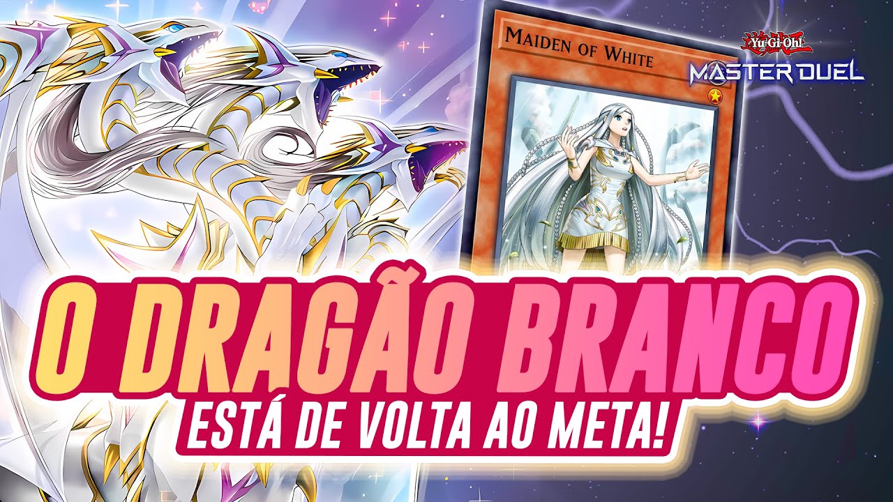 O DRAGÃO BRANCO VOLTOU AO META! Yu-Gi-Oh! Master Duel Gameplay