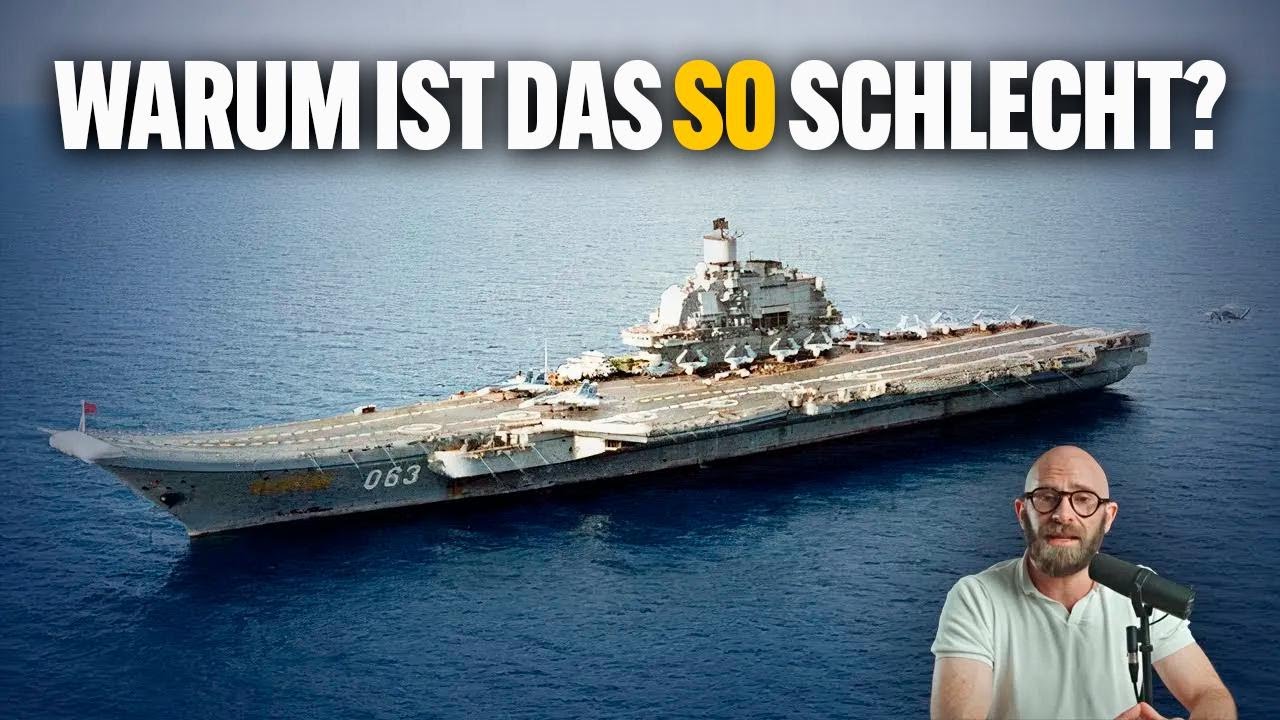 Admiral Kusnezow: Das Pechschiff – Russlands einziger Flugzeugträger und seine Probleme