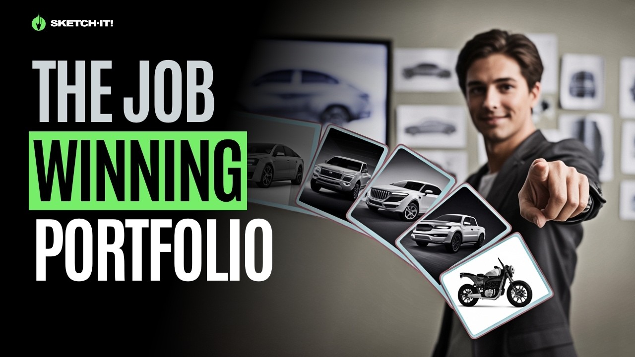 Build a JOB-WINNING Portfolio with These 5 Automotive Design Projects!