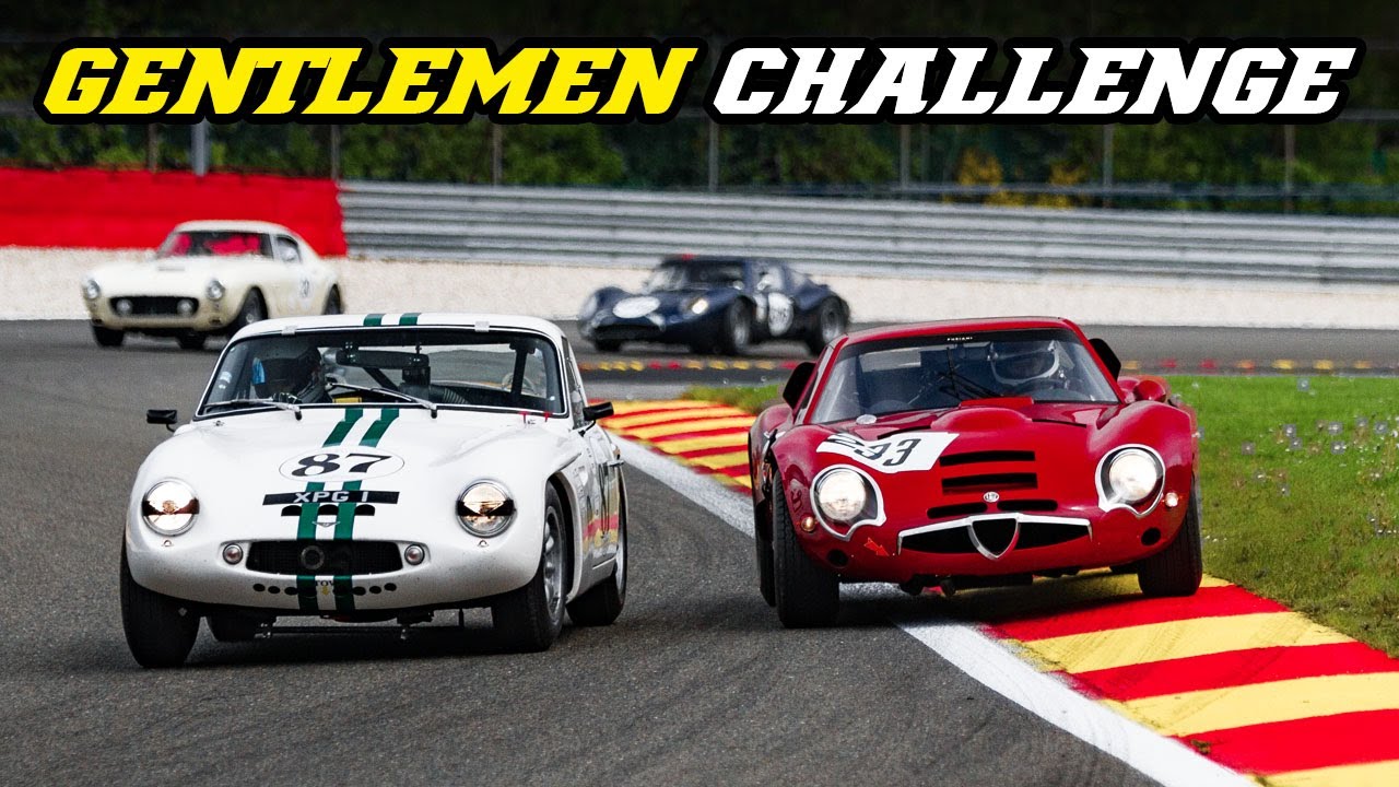 Gentlemen Challenge Spa 2024 | 250 GT, Giulia TZ2, Tojeiro, 356, E-type, Healey, 904/6, Lister, ...