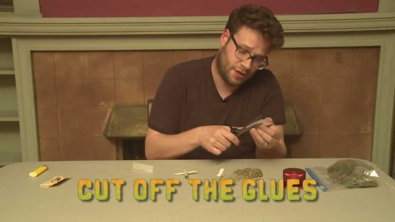 Seth Rogen teaches you how to roll a Cross Joint - weed