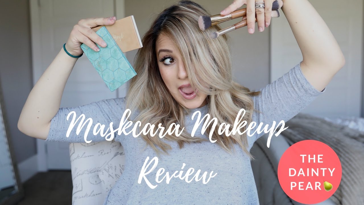Maskcara Makeup Review || Busy Mom Makeup || Not sponsored || The Dainty Pear