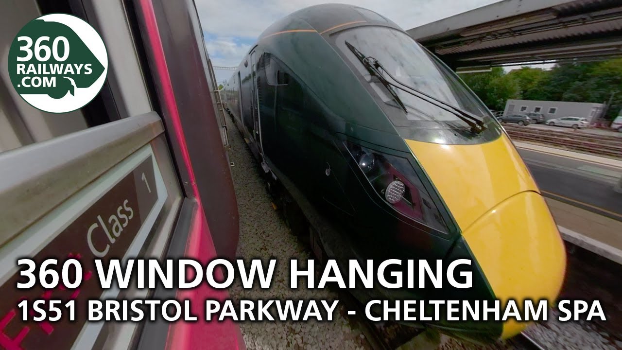 1S51 Bristol to Cheltenham Spa HST in 360º (View in 4K)