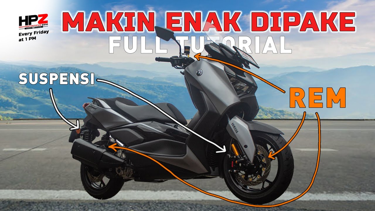 Panduan Lengkap Upgrade Suspensi & Rem Xmax Connected: YSS, RPD, TDR untuk Performa Maksimal