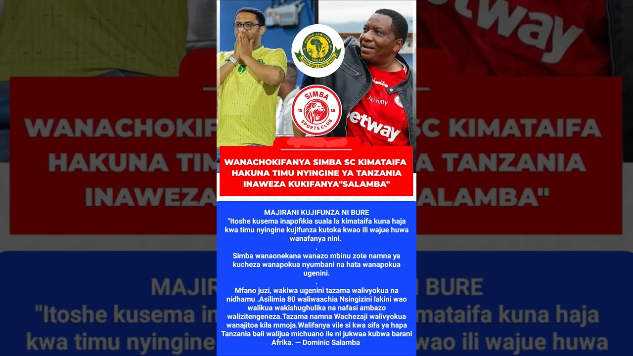 Walichokifanya Simba hakuna timu nyingi ya hapa Tanzania inawezekana kukifanya