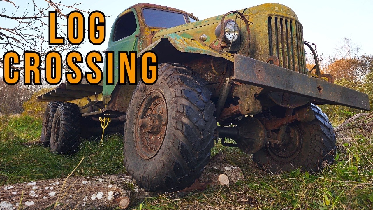 ZIL-157 vs Logs: How High Can It Climb?