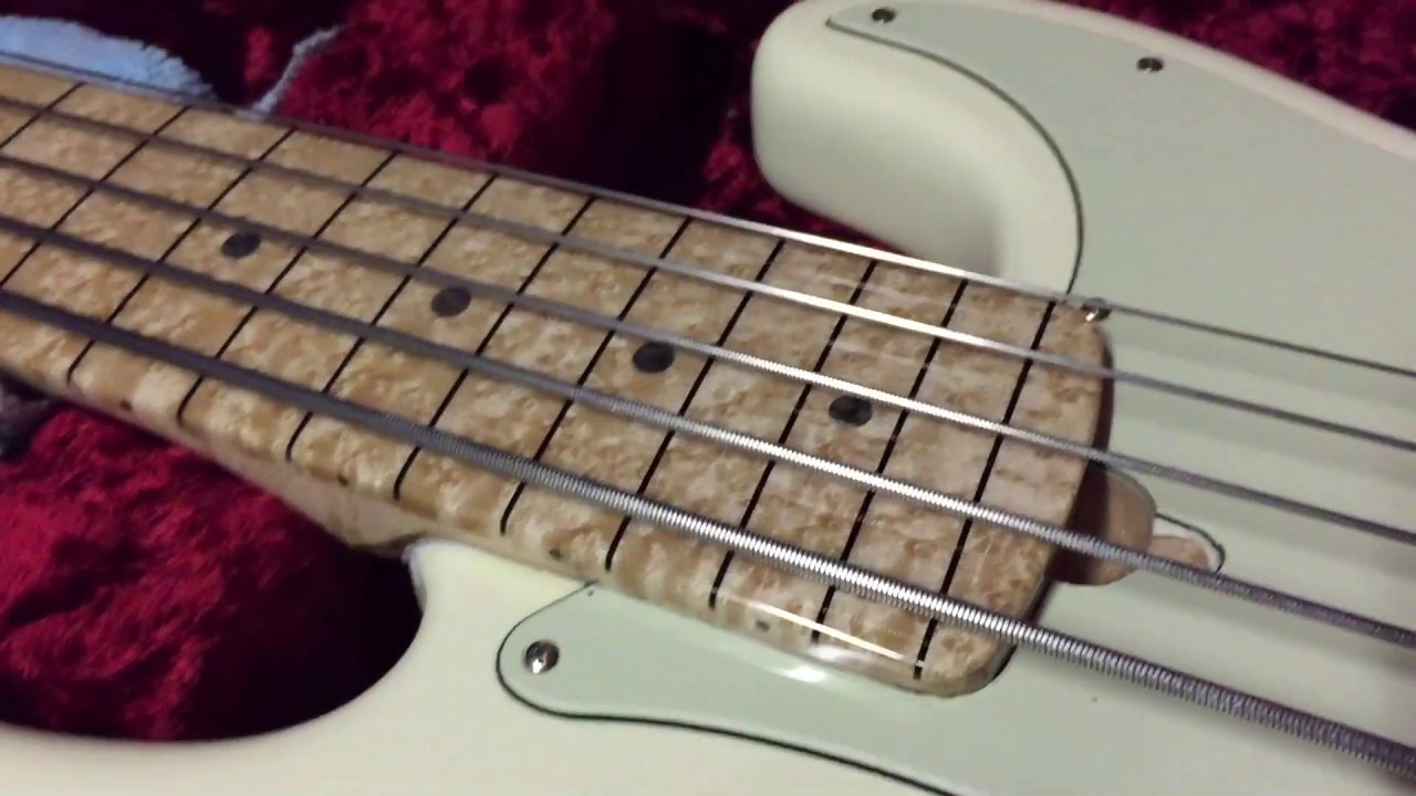 The BirdsEye Maple Neck arrives