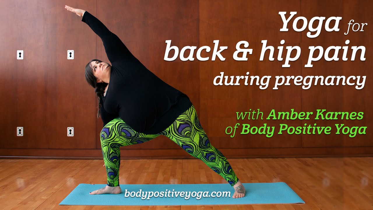Yoga for back and hip pain during pregnancy