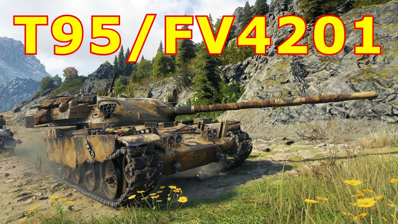 World of Tanks T95/FV4201 Chieftain - 6 Kills 11,1K Damage