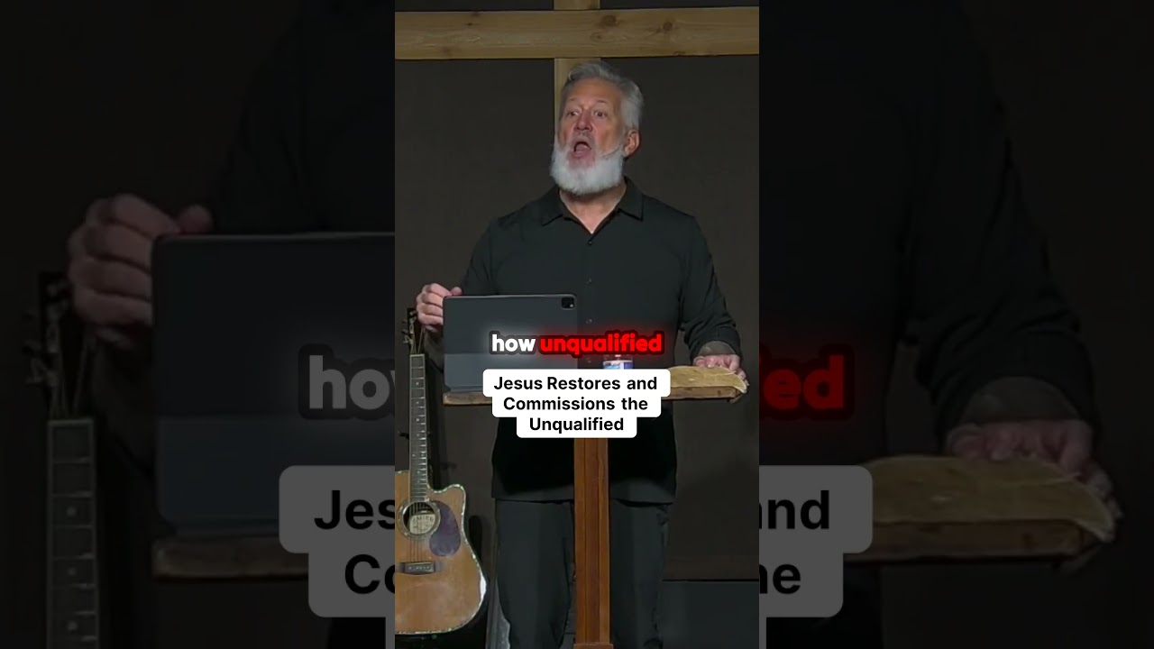 The Power of Grace: Jesus Commissions the Unqualified #shorts