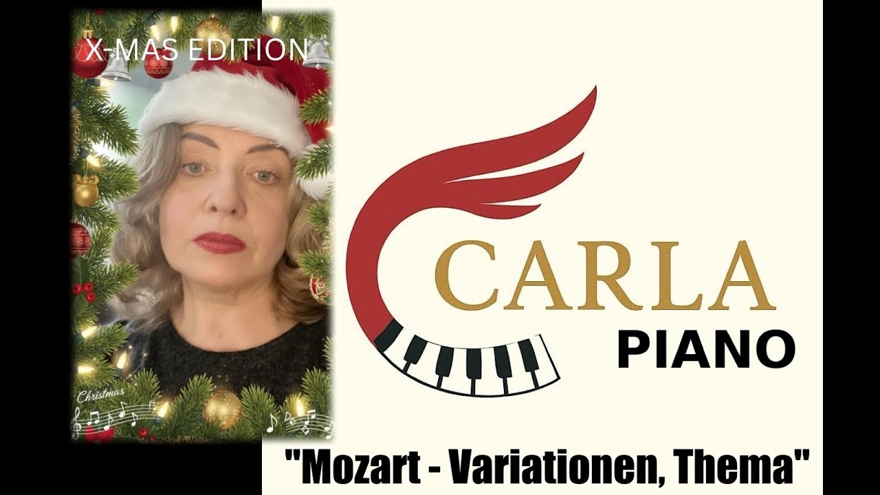 Mozart-Variationen – Thema | Carla Piano (X-Mas Edition)