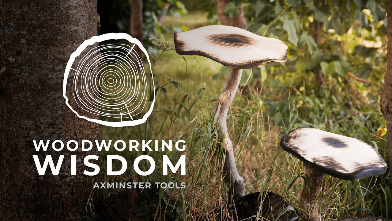 How to Power Carve A Toadstool - Woodworking Wisdom
