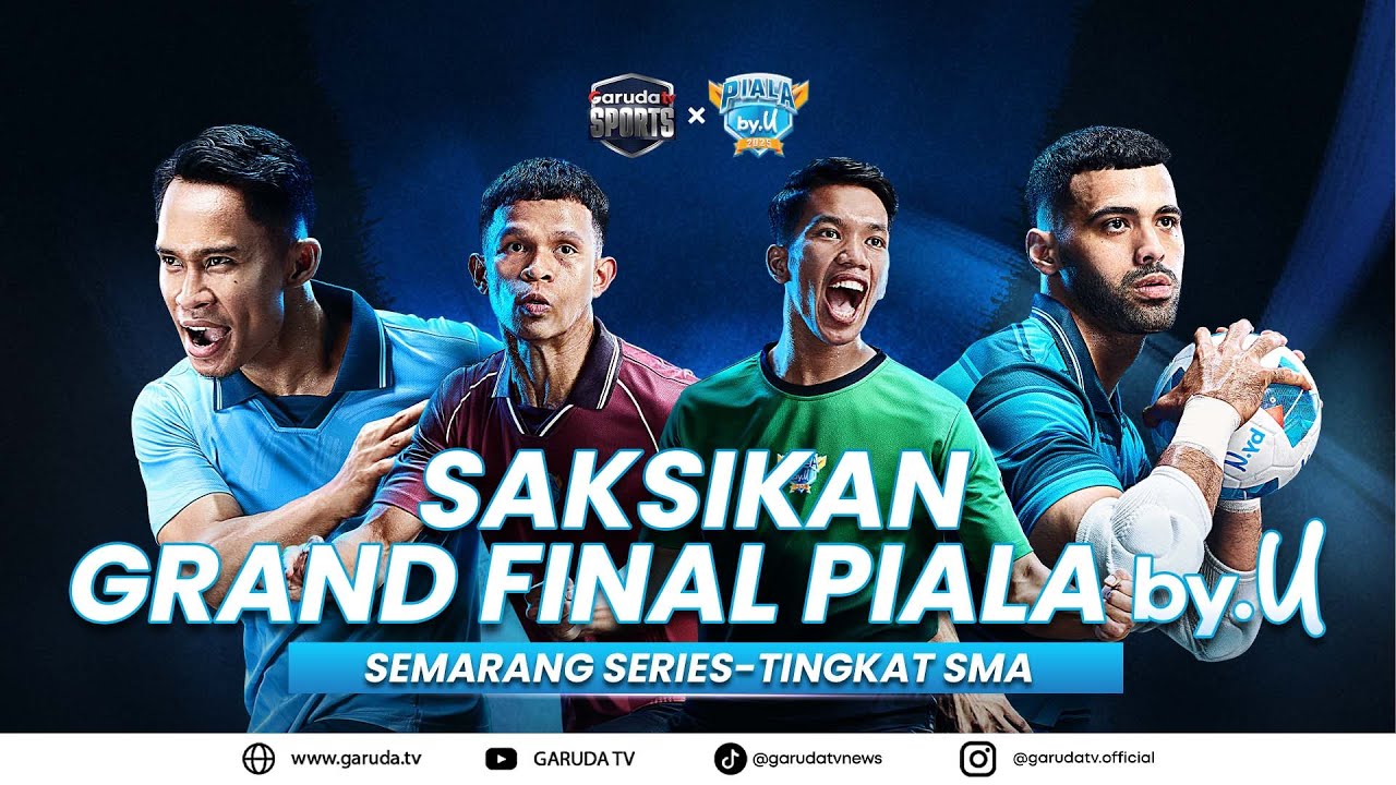 🔴LIVE EVENT : Futsal Grand Final Piala by.U Tingkat SMA | Semarang Series