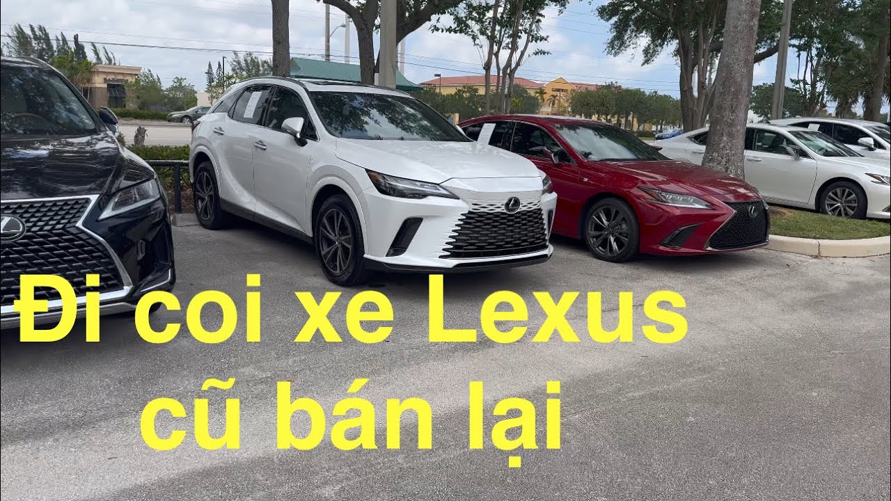 Đi coi xe Lexus cũ bán lại ở Mỹ