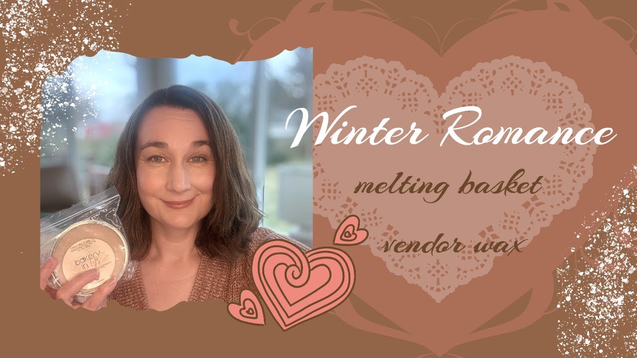 Winter Romance melting basket 