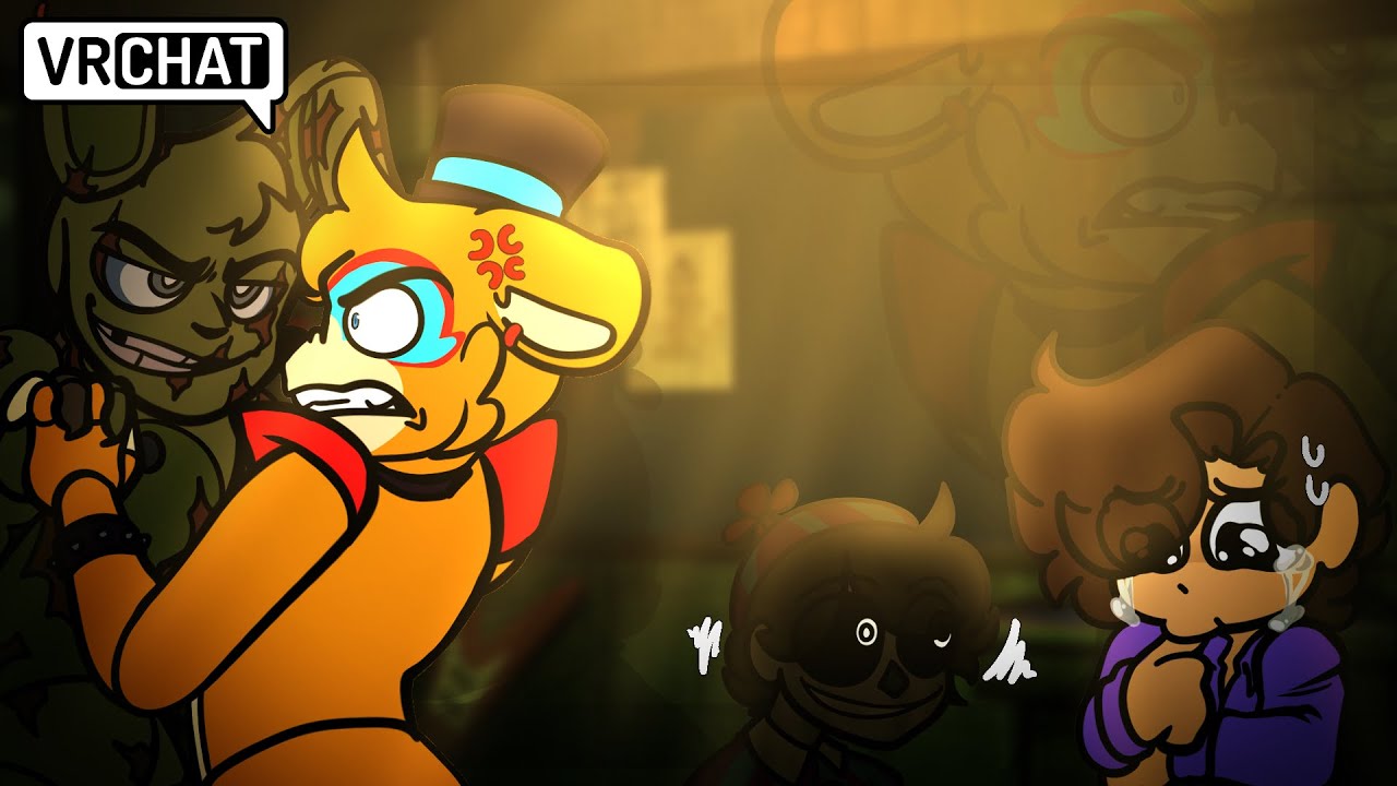 Michael and Glamrock Freddy PLAY FNAF 3 in Roblox