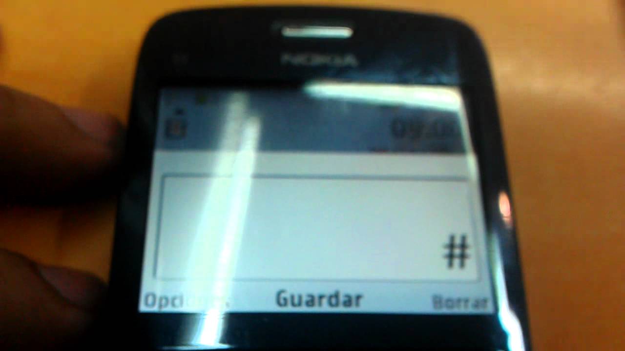 NOKIA C3-00 ERROR DE CODIGO