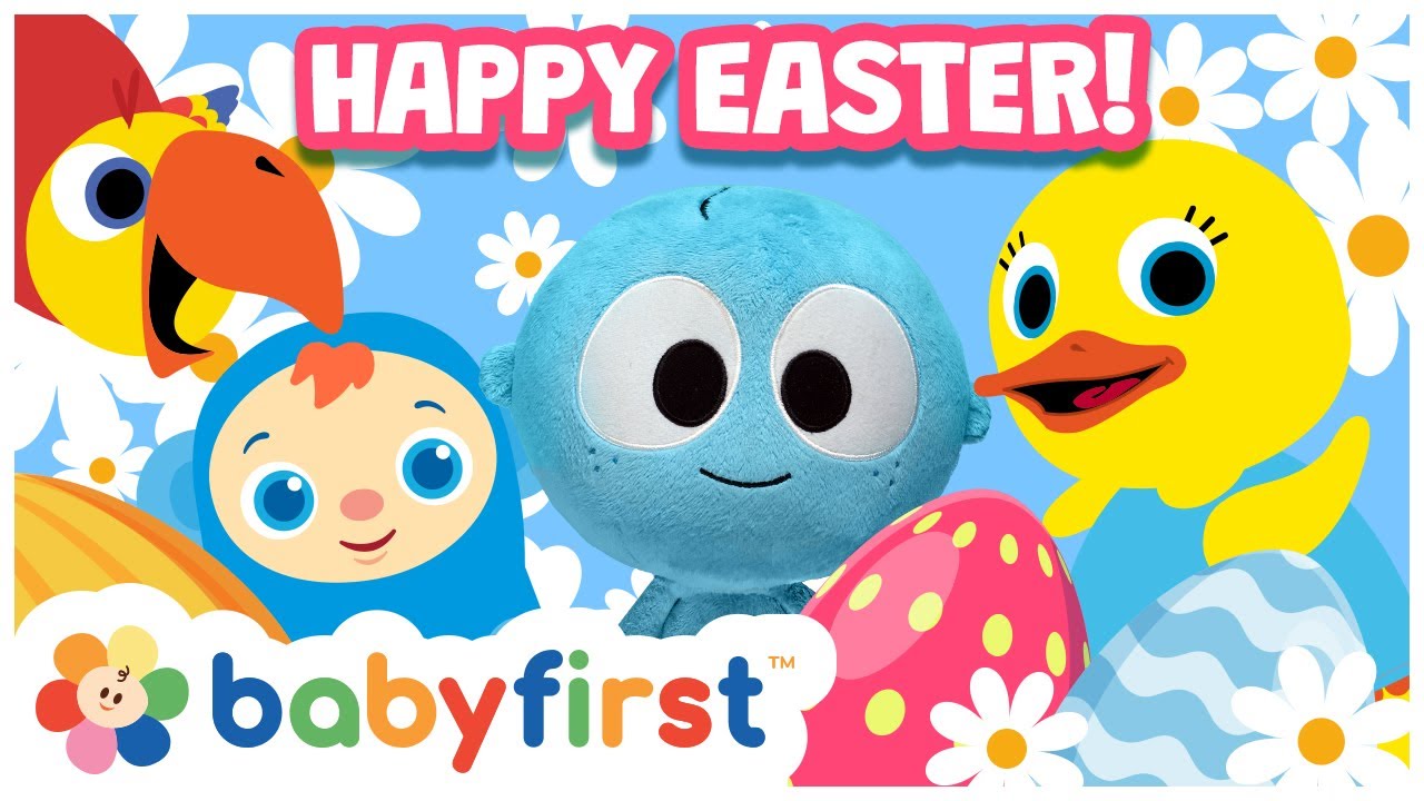 Happy Easter | Special Easter for Kids | Surprise Eggs Songs w Color Crew, Larry & More | BabyFirst