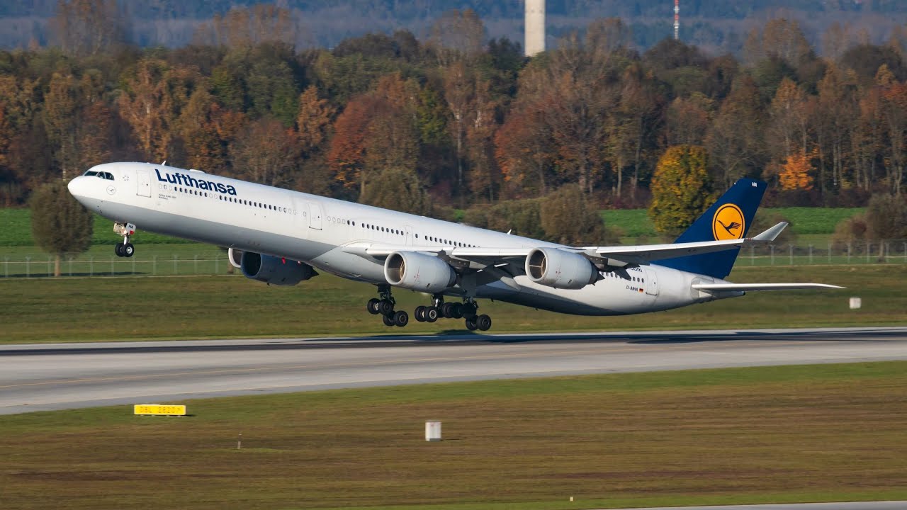 Airbus A340-600 Full Flight | Hard Landing with Flaps 2!
