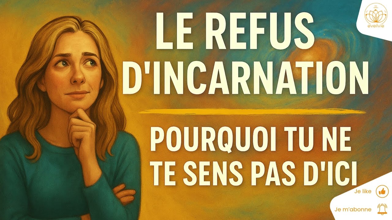 🌍❌ Le Refus D&rsquo;Incarnation : Pourquoi Tu Ne Te Sens Pas D&rsquo;Ici 🌍