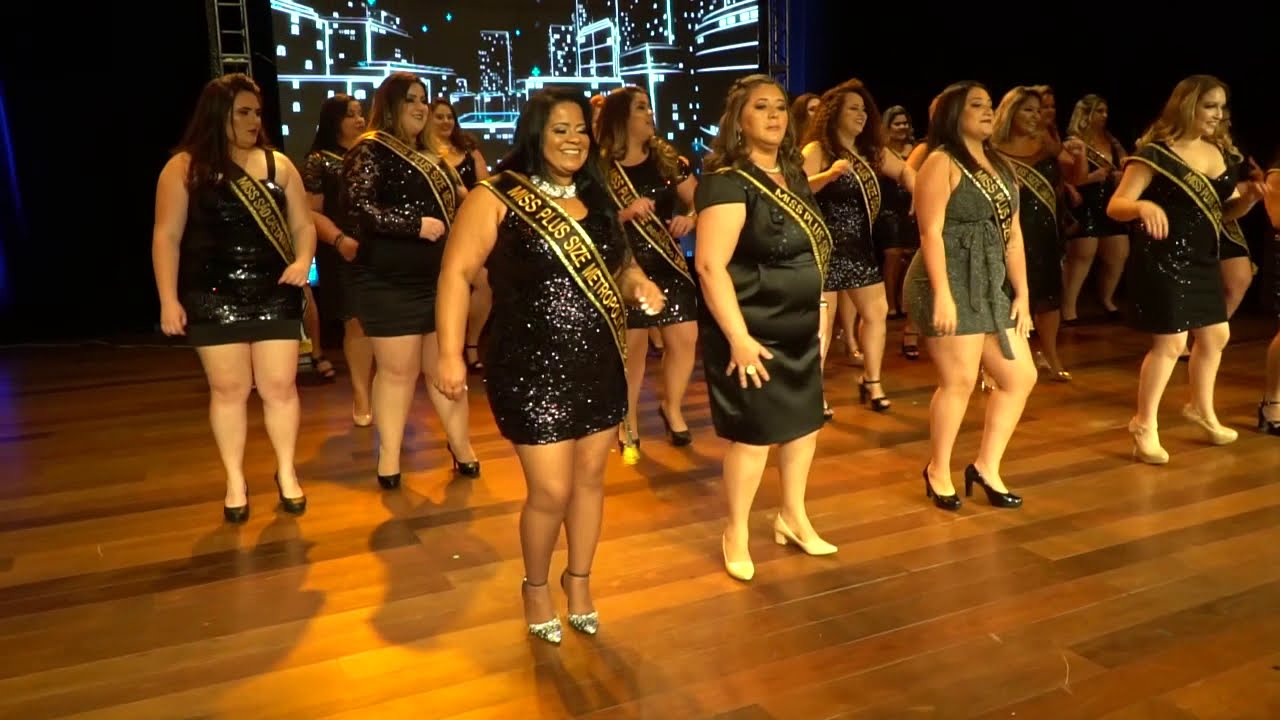 MISS PLUS SIZE SÃO PAULO 2020  Abertura e Coreografia