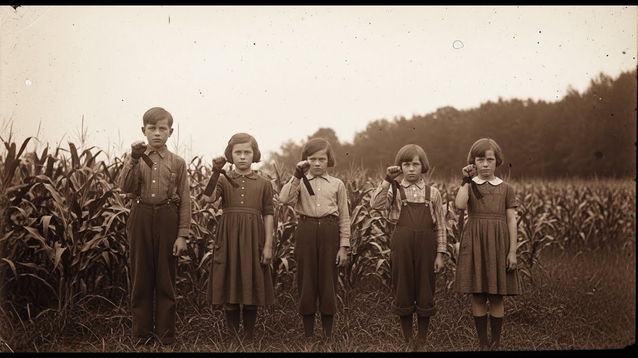 The 1935 Appalachian Ritual: Why Every Child Wore a Red Ribbon in the Woods
