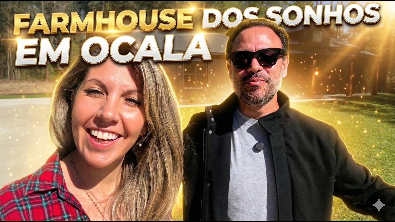 Farmhouse Moderna de 3 Quartos em Ocala, Flórida | Tour Completo + Oportunidade de Investimento