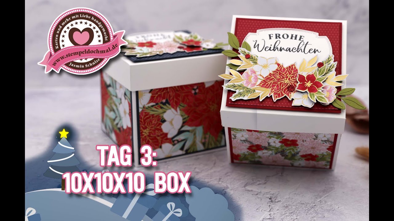 8 Tage Weihnachten -Tag3- 10x10x10 Box