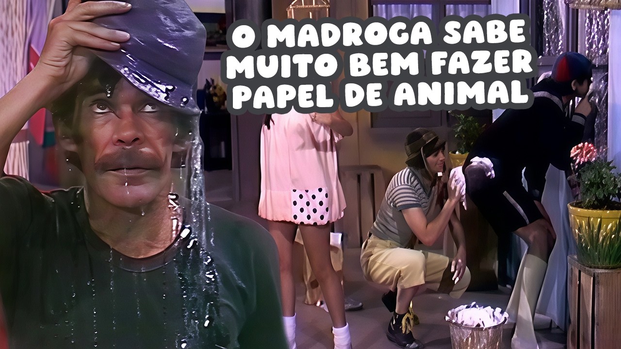 O SEU MADRUGA COLOCOU OS OVOS NA MESA? NÃO ERA MELHOR DEIXAR NA CUECA