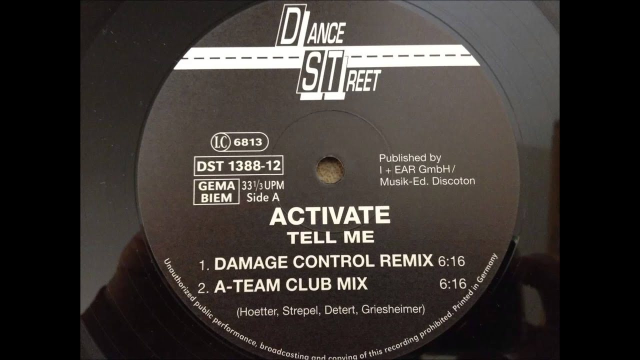 Activate - Tell Me