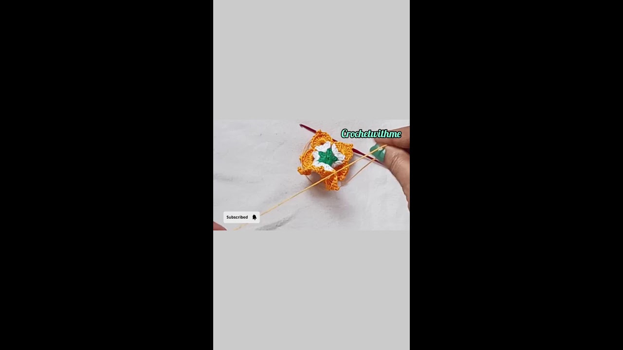 How to Crochet Tricolour Butterfly Keychain for Republic Day / Crochet Butterfly Keychain Tutorial