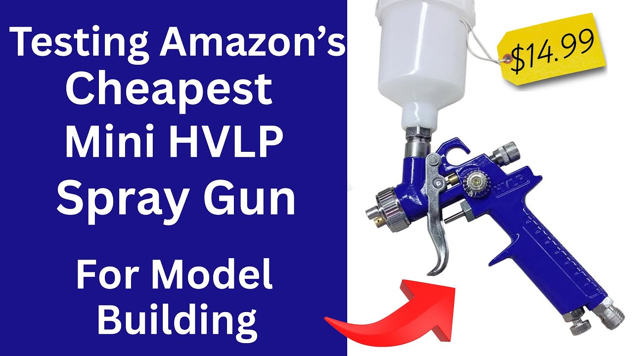Testing Amazon's Cheapest Spray Gun - HVLP Spray Gun