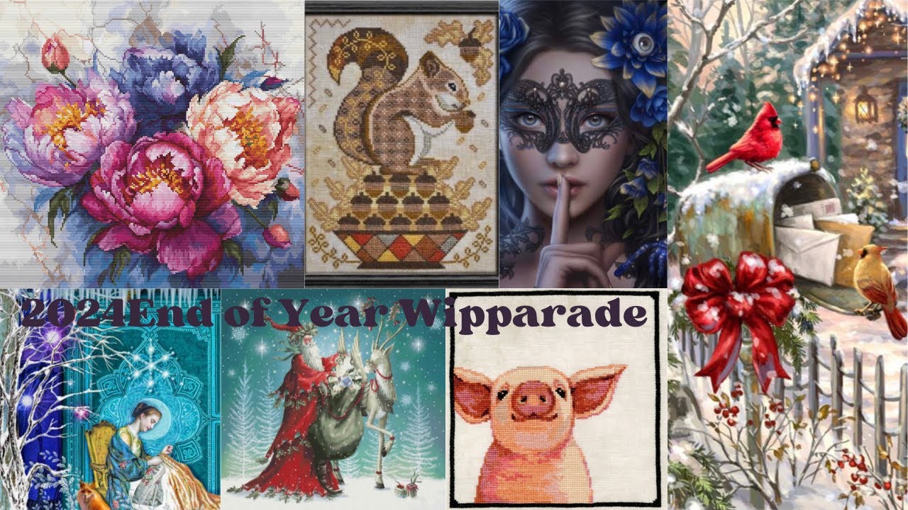 Flosstube Extra | 2024 End of Year Wipparade | Stitch or Ditch