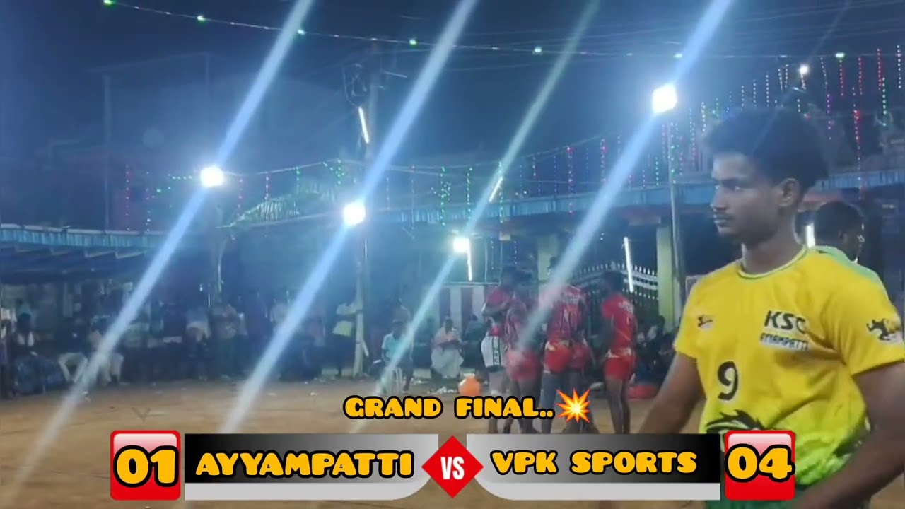 GRAND FINAL 💥VPK SPORTS CLUB   vs    Ayyampatti #virudhunagar kabaddi match #rrnagar#kabaddilove#kbd